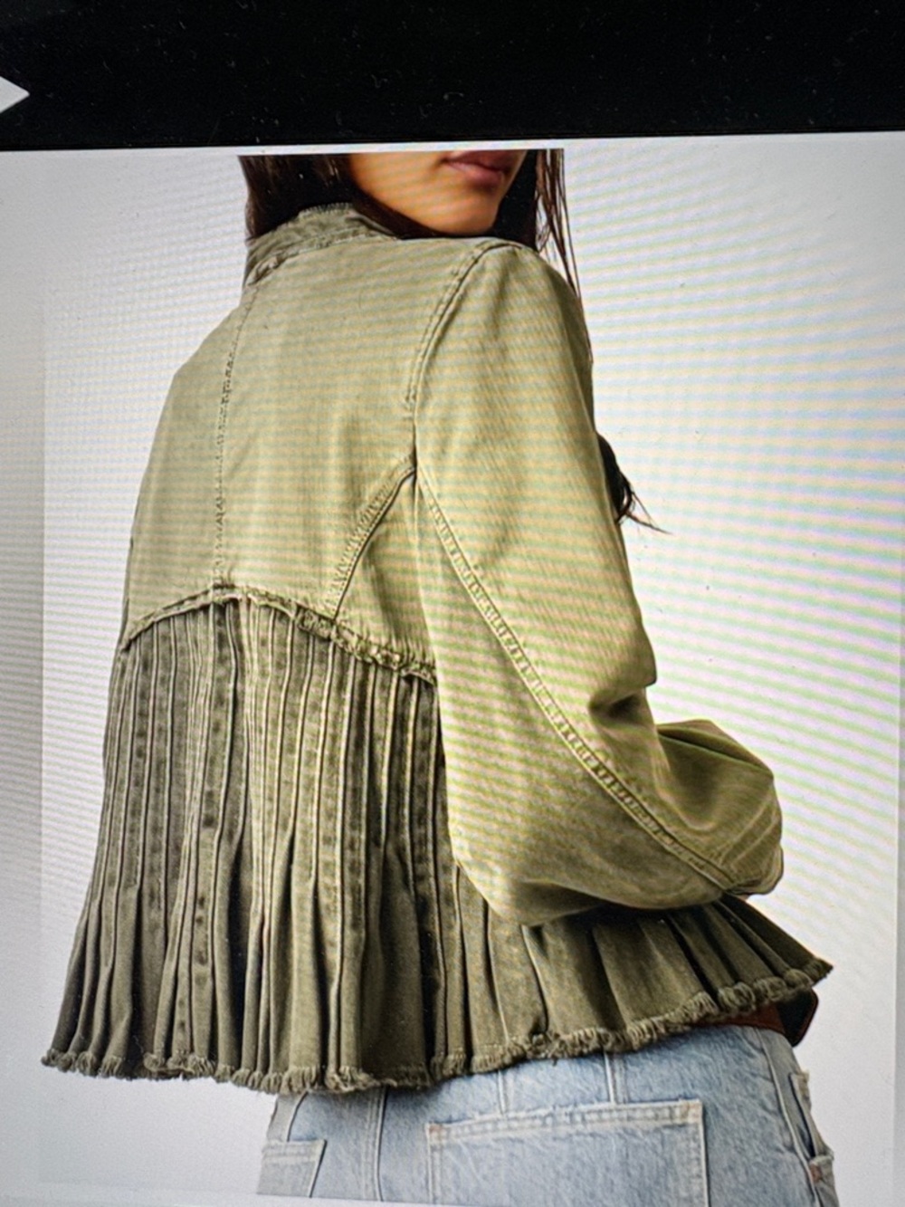 Free People Cassidy Utility Jacket S - Picture 2 of 12